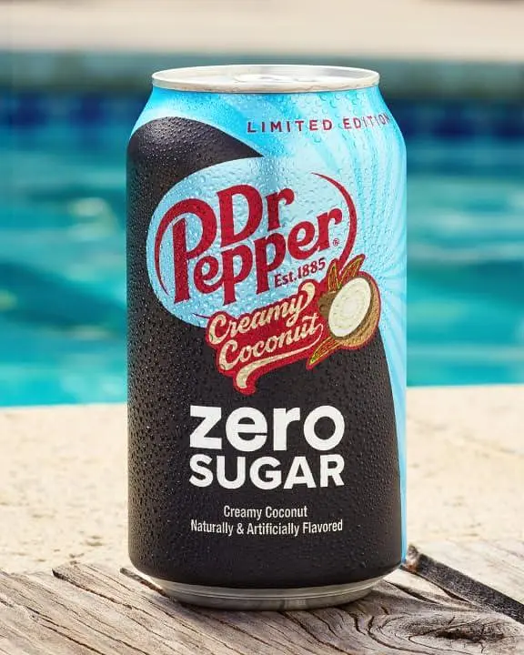 Напій Dr Pepper Creamy Coconut Soda без цукру 355 мл - фото 2