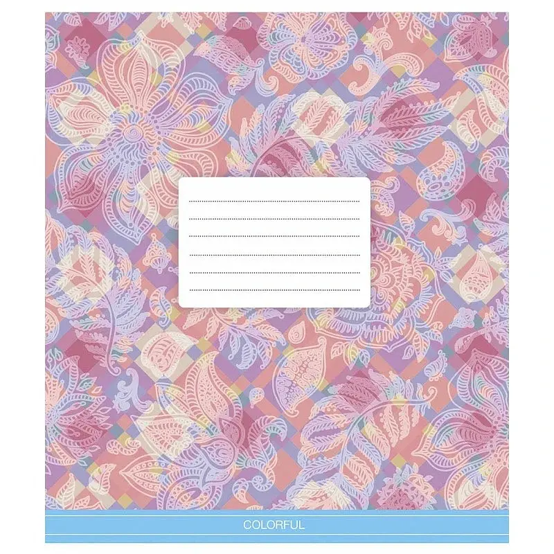 Зошит учнівський "Сolor mania" 018-3386L-1 в лінію, 18 аркушів - фото 1