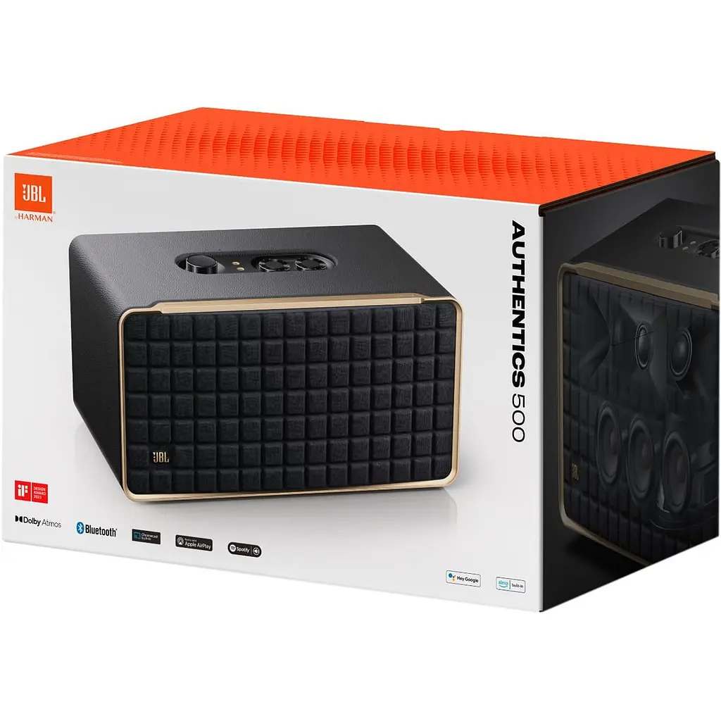 Портативна акустика JBL Authentics 500 Black (JBLAUTH500BLKEP) - фото 9