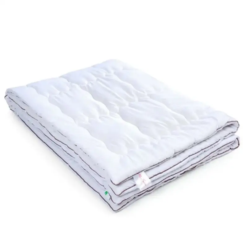Набір MirSon шовковий №9526 Deluxe Hand Made Silk Kapok зима ковдра 200х220 см + 2 подушки білий (2200010805499) - фото 4