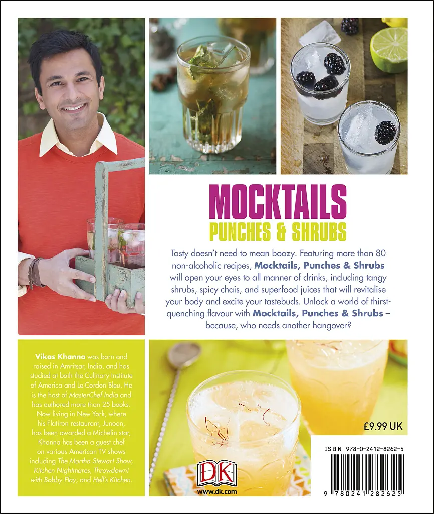 Mocktails, Punches & Shrubs. Over 80 Non-Alcoholic Drinks to Savour and Enjoy - Vikas Khanna - фото 2