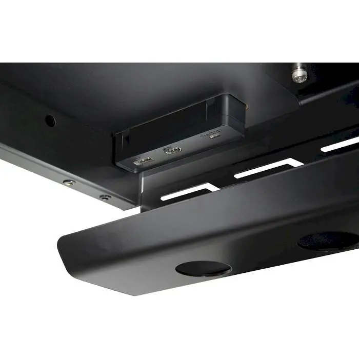 Геймерский стол Cougar Royal 120 Pro, стильниця 120 см, колир чорний (Royal 120 Pro Black) - фото 8