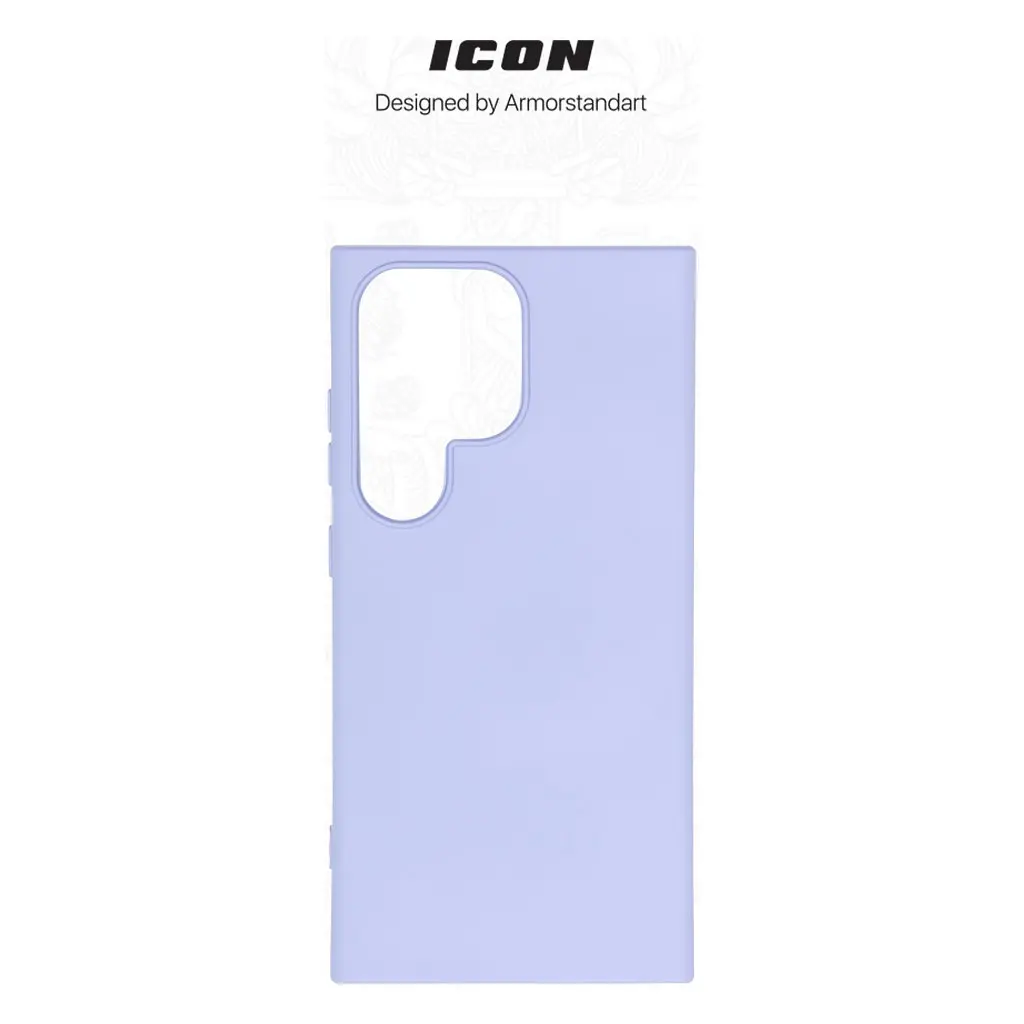 Чохол до мобільного телефона Armorstandart ICON Case Samsung S24 Ultra Lavender (ARM72499) - фото 3