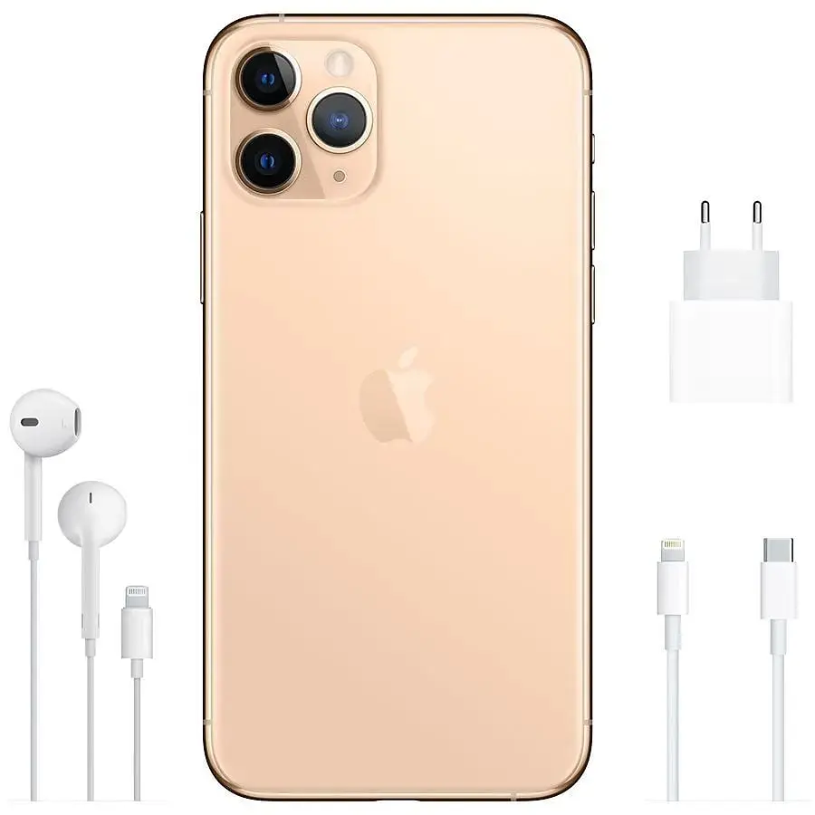 Смартфон iPhone 11 Pro 64GB Model A2215 Grade B Seller Refurbished Gold - фото 4