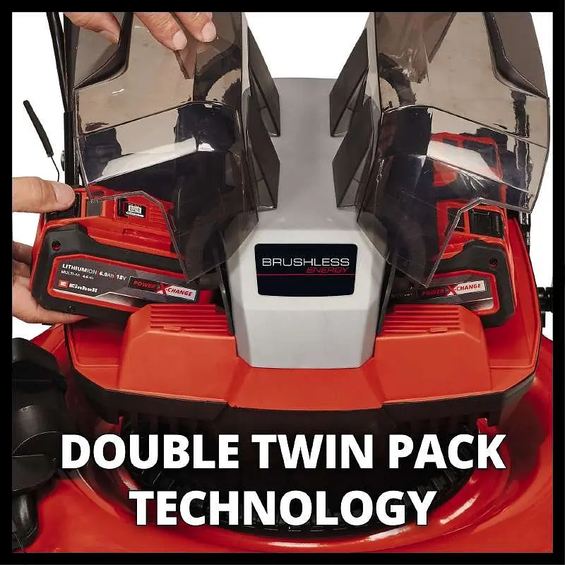 Газонокосарка акумуляторна PXC GE-CM 36/48 Li M 36В Einhell sad0002084 - фото 8