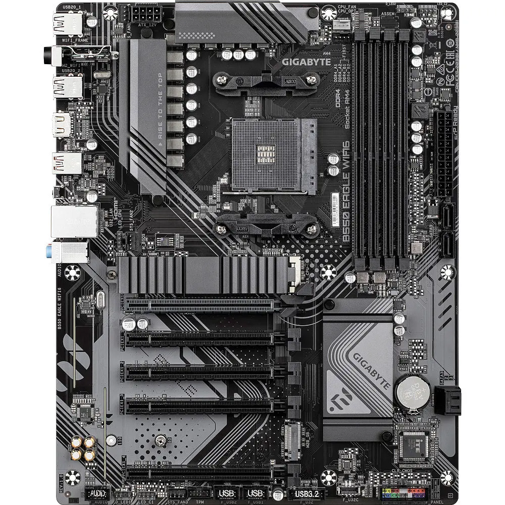 Материнська плата Gigabyte B550 Eagle WiFi6 Socket AM4 - фото 2