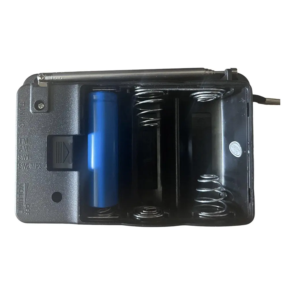 Радіоприймач Golon RX-607AC red  всі хвилі з аккумулятором Lithium 1200 mAh - фото 2