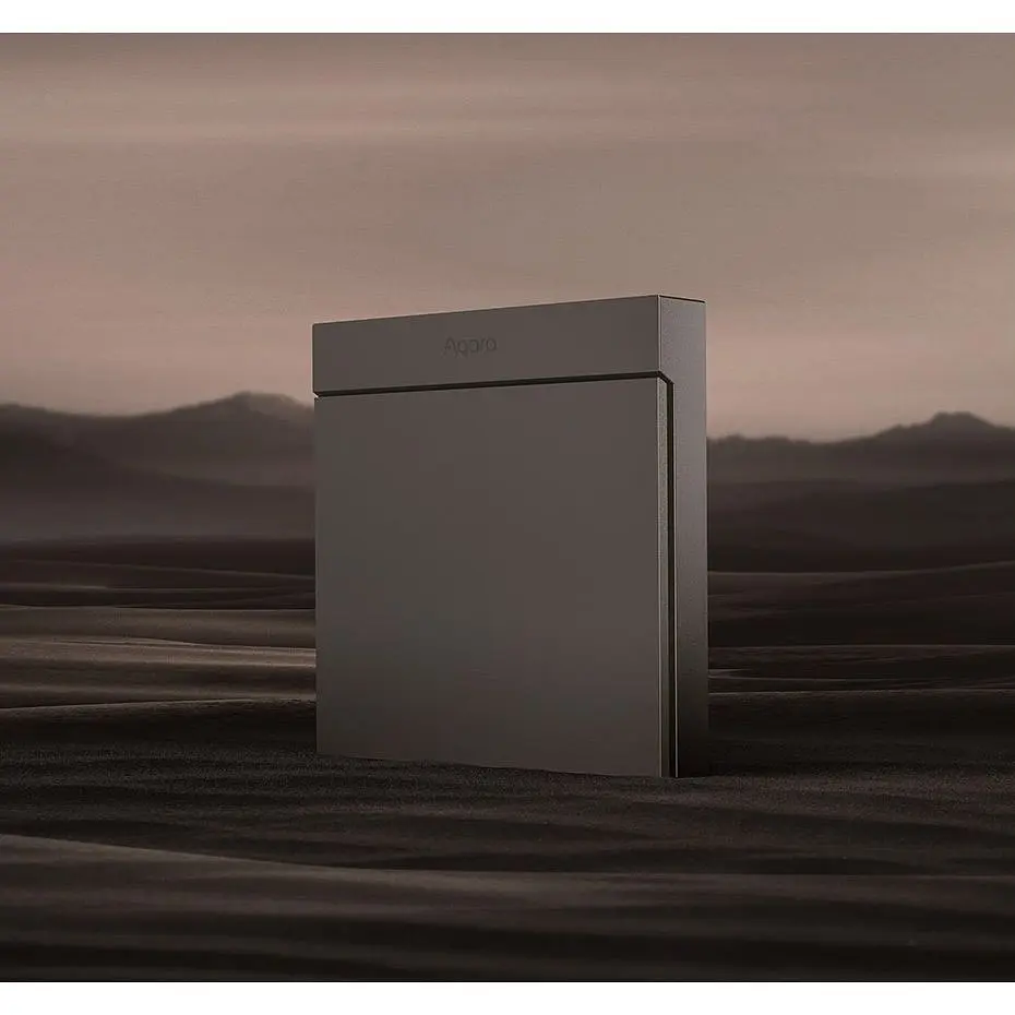 Розумний вимикач Aqara H1M MARS-Tech Light Grey (ZNQBKG24LM) [107858] - фото 2