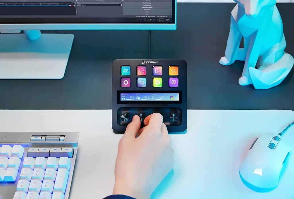 Контролер для стримінгу Elgato Stream Deck + (10GBD9901) [94539] - фото 9