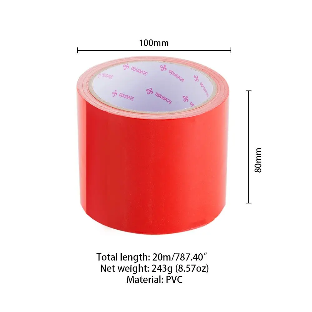 Електростатична стрічка для бондажу LOCKINK SEVANDA Electrostatic Tape - Red Tape, 16 м LOCKINK SX0889 99847 - фото 4