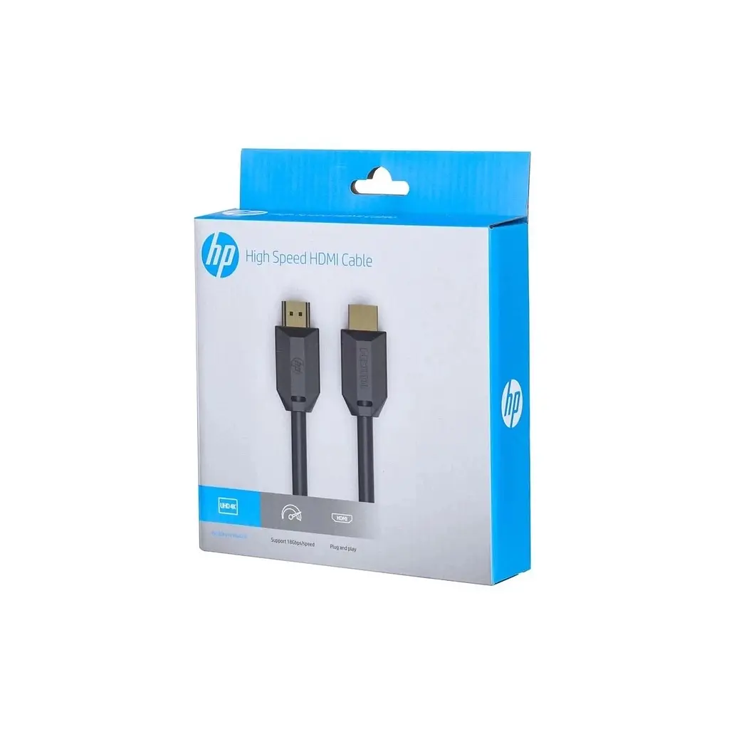 Кабель мультимедійний HDMI M to HDMI M 3.0m V2.0 4K 60Hz HP (HP_DHC-HD01-03M) - фото 5