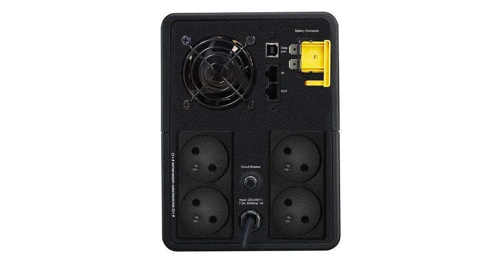 Линейно-интерактивное ИБП APC Back-UPS 2200VA/1200W French CEE7 (BX2200MI-FR) - фото 3