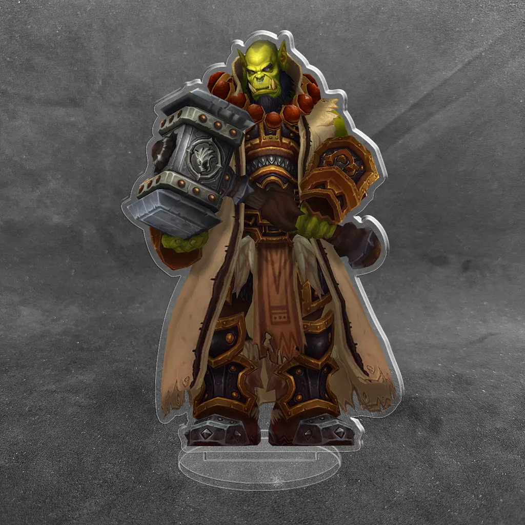 Акрилова колекційна фігурка World of Warcraft Тралл, син Дуротана 15 см - фото 2