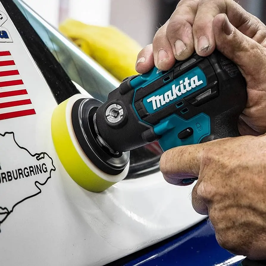 Диск полірувальний губчатий 80 мм для Makita DPV300, PV301D (191N90-9) - фото 4
