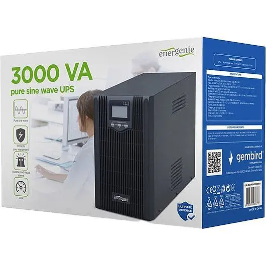 Источник бесперебойного питания (ИБП) EnerGenie EG-UPSO-3000 [91986] - фото 4