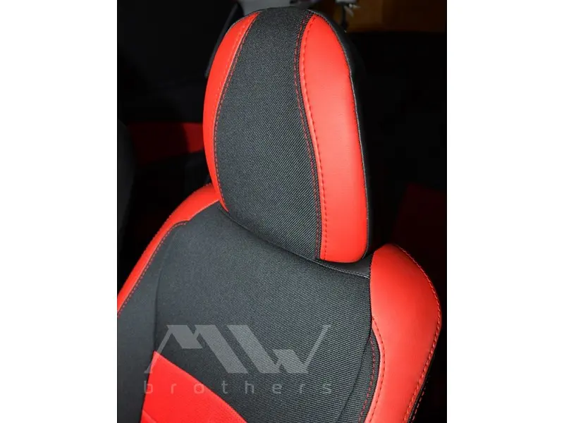 Авточохли модельні MW Brothers для Toyota Yaris c 2012 - фото 3