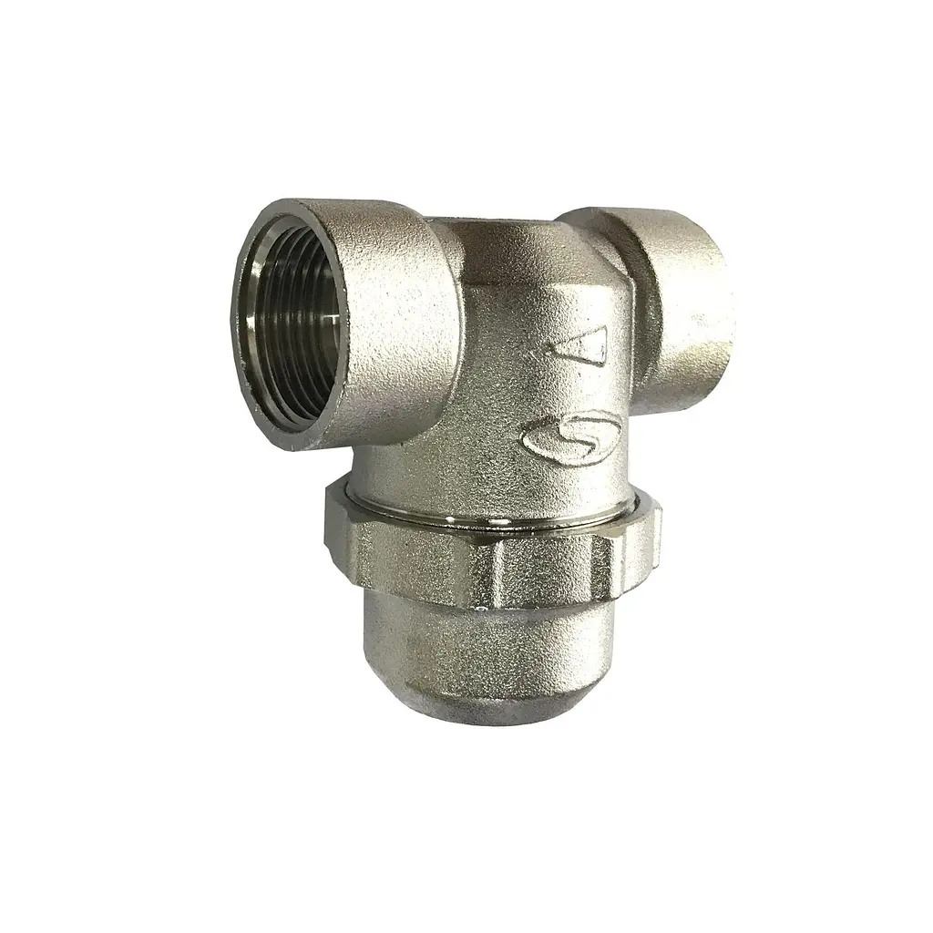 Фільтр грубого очищення Solomon 1/2″ ВВ нікель з відстійником (8014) TD1052 000001638 - фото 2