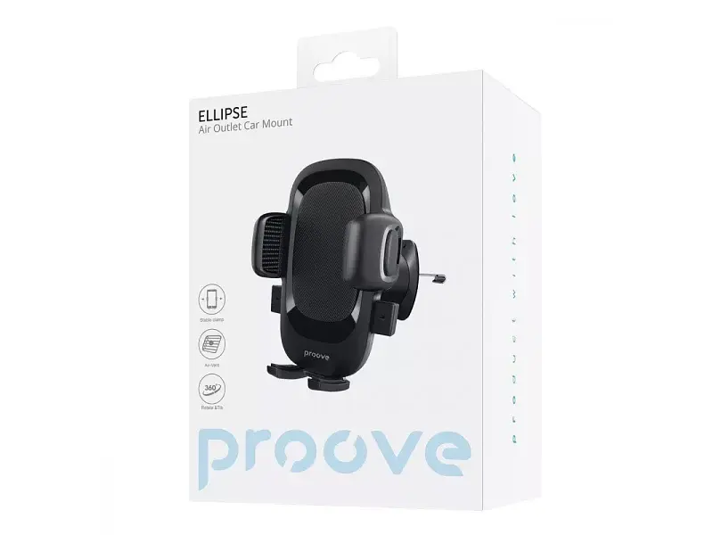 Автомобільний тримач для смартфона Proove Ellipse Air Outlet Car Mount - фото 5