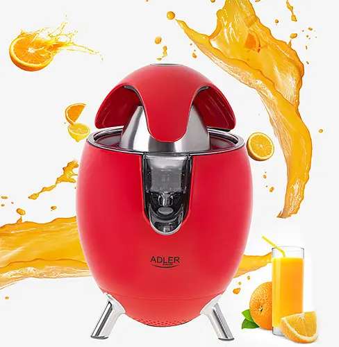 Соковитискач для цитрусових Adler AD 4013 red - фото 9