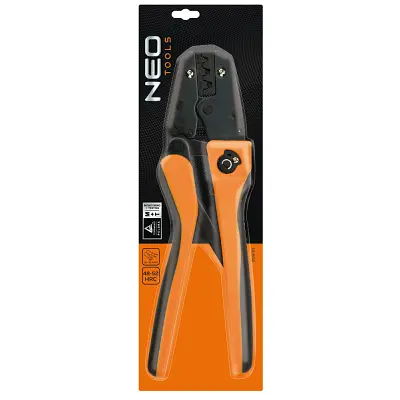 Кліщі Neo Tools для обтискання кабельних наконечників 22-12AWG (01-502) - фото 2