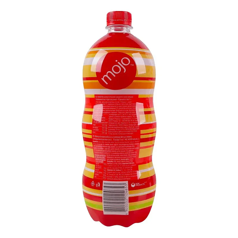 Напій безалкогольний Mojo Pineapple twist сильногазований пастеризований соковмісний з соком ананасу 1 л - фото 3
