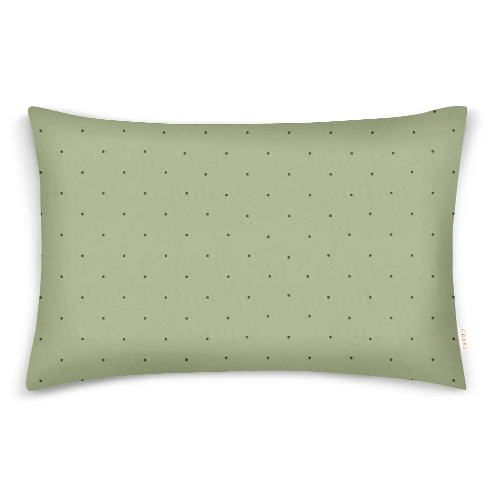 Комплект постільної білизни Cosas Olive CS6 Сімейний оливковий (OliveDots_El180x30-03VanillaCream_160x2) - фото 4