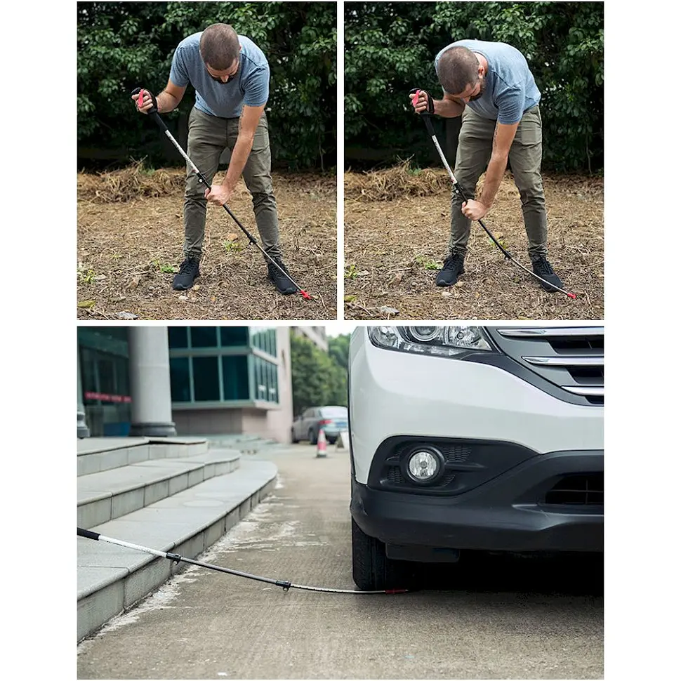 Трекінгова палиця 3-секційна Naturehike ST06 NH17D006-D срібляста - фото 9