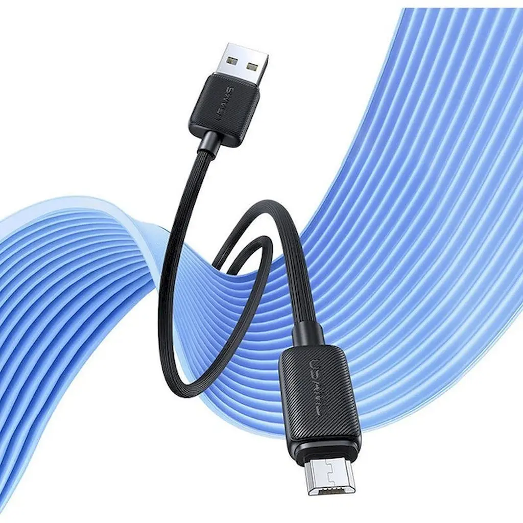 Кабель Usams US-SJ690 USB-A to Micro-USB 18W 2A, 1м White (6958444909295) - фото 5