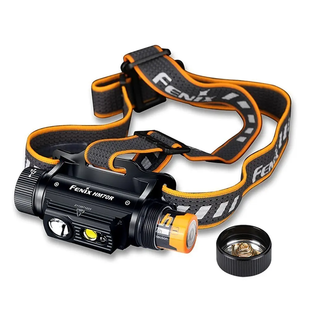 Комплект налобный фонарь Fenix HM70R + ручной фонарь Fenix E-Lite - фото 5