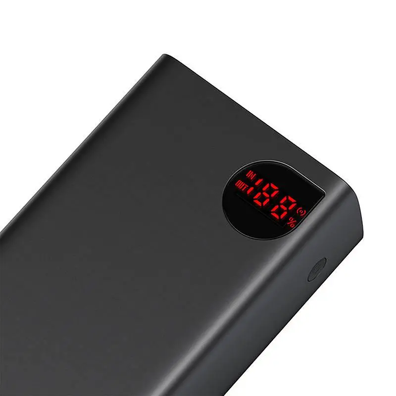 Портативная батарея Baseus Adaman Metal 40000mAh 22.5W PPAD020101 внешняя - фото 4