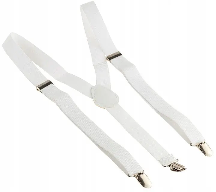 Підтяжки чоловічі для штанів Martom (BQ6A white) - фото 4