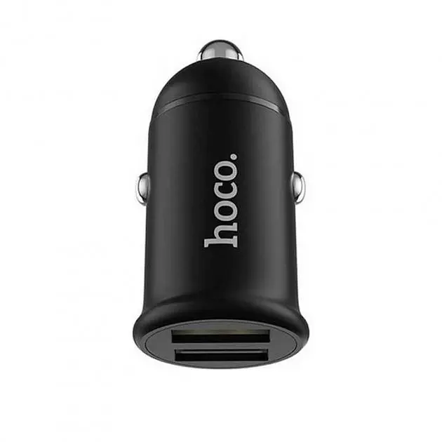 Автомобільний зарядний пристрій Hoco Z30 Car Charger 2USB 3.1A (Black) [69326] - фото 3