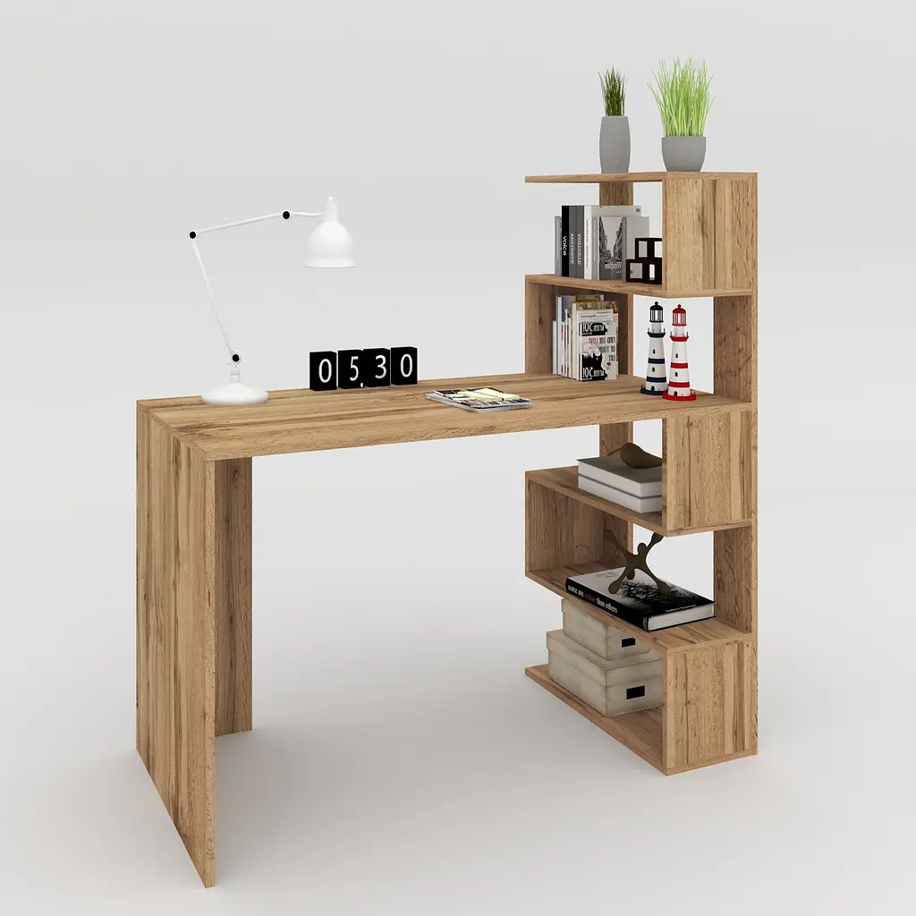 Письмовий стіл Open shelf 750х1200х550 мм Дуб Тахо