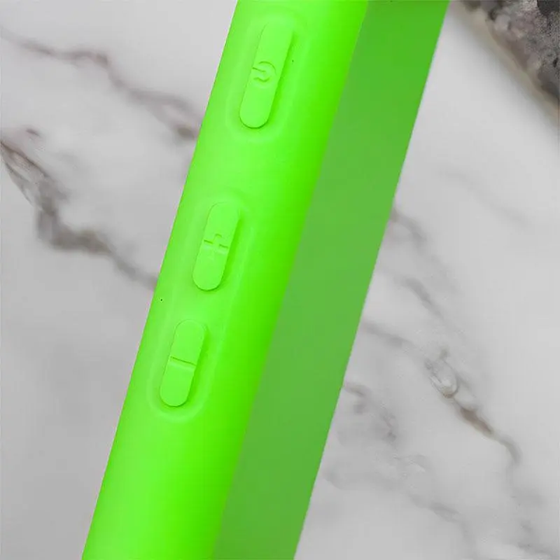 Чохол TPU GETMAN Liquid Silk Full Camera для Xiaomi Redmi Note 13 Pro 4G / Poco M6 Pro 4G / Note 14S Салатовий / Neon Green - фото 3