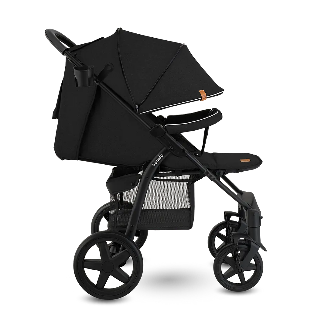 Прогулянкова коляска Lionelo Annet Plus Black Carbon - фото 5