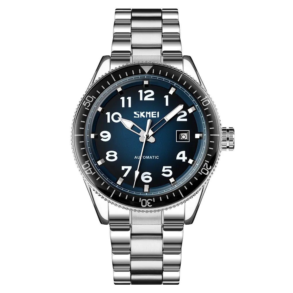 Чоловічий наручний годинник 9232SSIBU Silver/blue-steel strap Skmei acs0029852