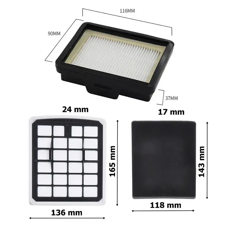 Комплект фильтров на пылесос без мешка ETA Stormy Electronic, ETA Stormy Car, ETA Stormy Turbo, ETA Stormy Hom - фото 5