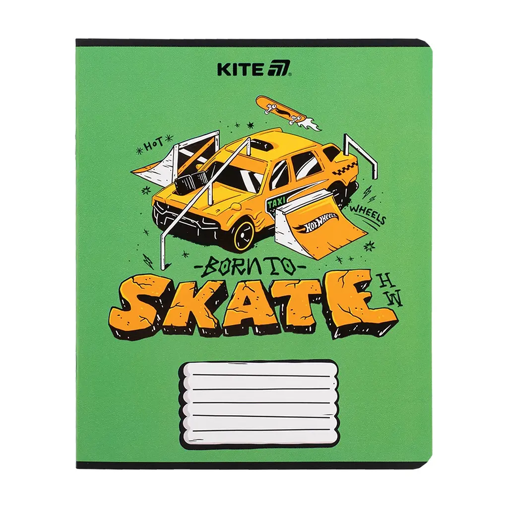 Зошит Kite Hot Wheels, 18 аркушів, клітинка (HW25-236), в асортименті - фото 5