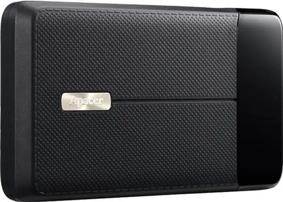Внешний жесткий диск Apacer портативный USB USB 3.1 AC731 1TB черный AP1TBAC731B-1 - фото 2