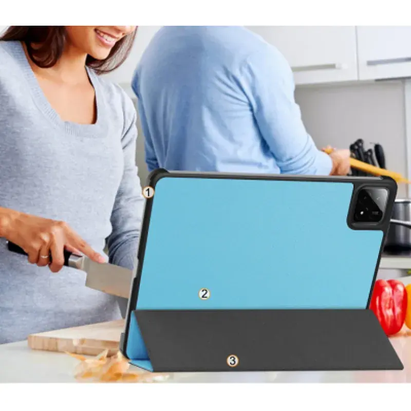 Чохол до планшета BeCover Smart Case Xiaomi Pad 7 / 7 Pro 11.2" Blue (712798) - фото 7