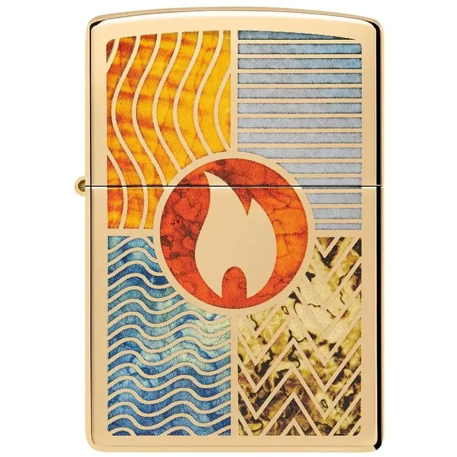 Запальничка Zippo 254B Elements Of Earth Design - фото 2