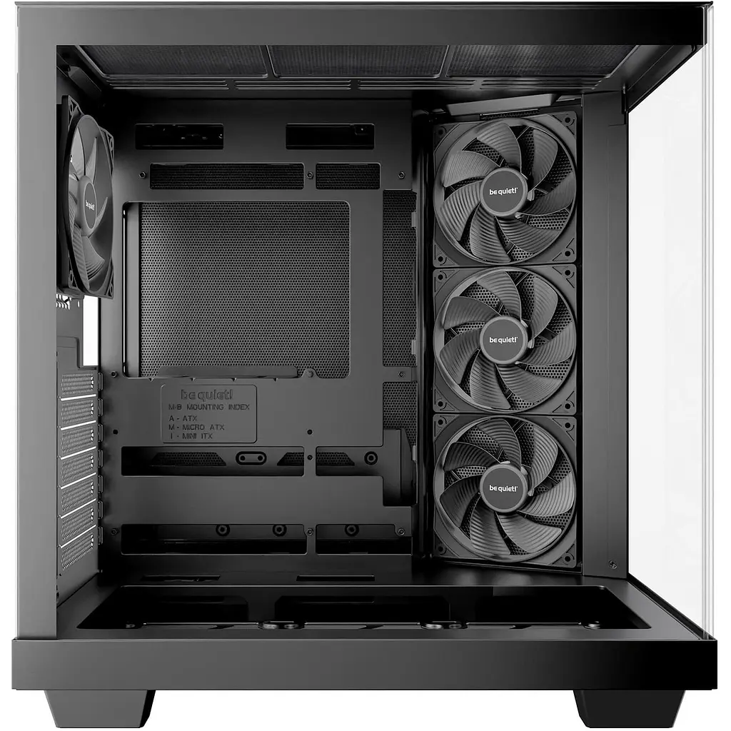 Корпус be quiet! Light Base 500 Tempered Glass без БЖ Black (BGW83) - фото 3