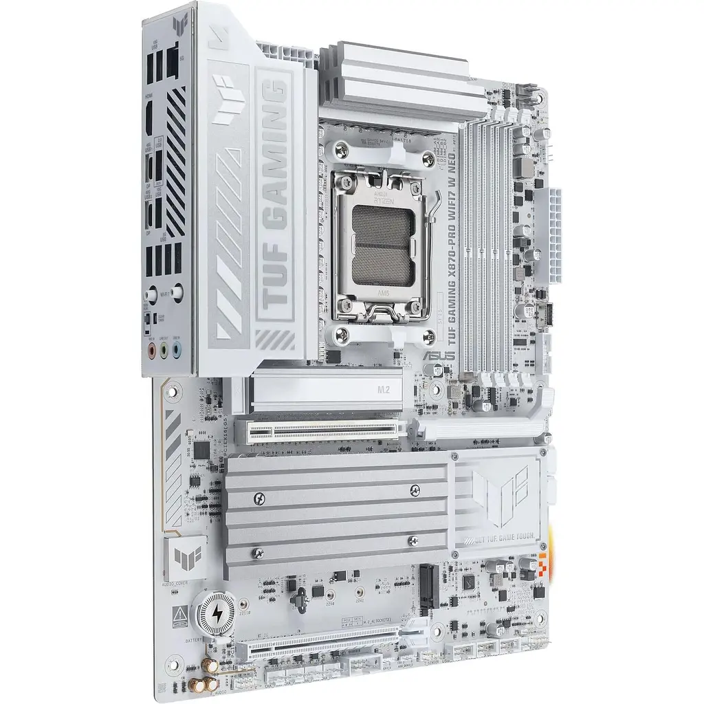 Материнська плата ASUS TUF GAMING X870-PRO WIFI7 W NEO White (TUF GAMING X870-PRO WIFI7 W NEO) (Socket AM5, AMD X870, ATX) - фото 3