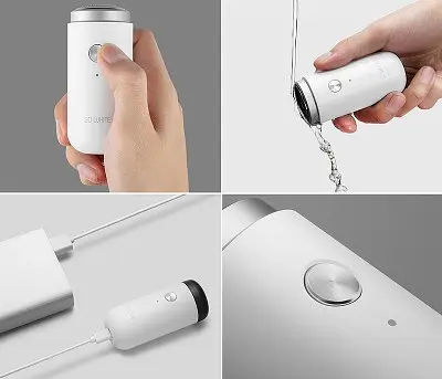 Электробритва Xiaomi SO WHITE Pinjing Mini Electric Shaver ED1 - фото 4