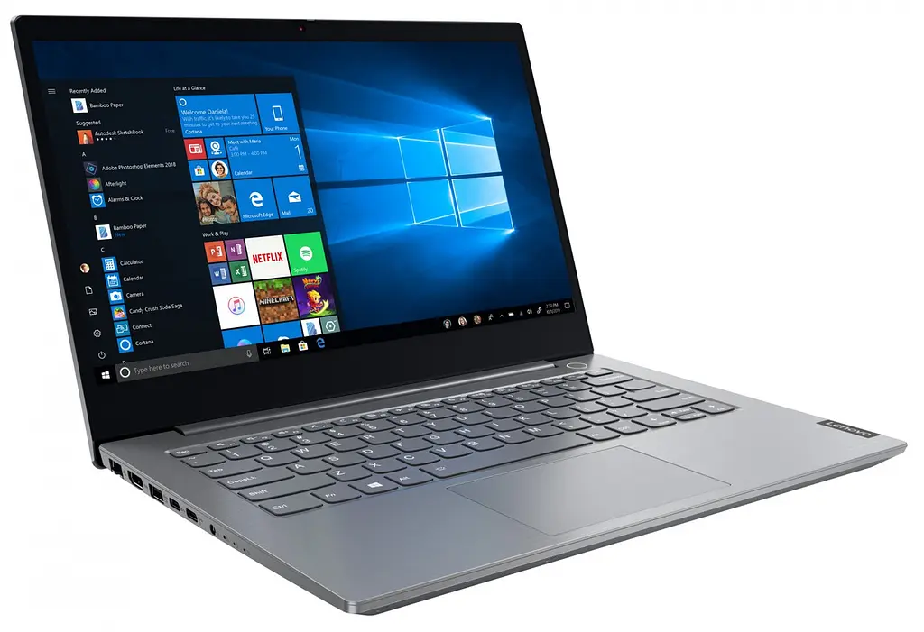 Ноутбук Lenovo ThinkBook 14-IIL (20SL0032RA) Mineral Grey (20SL0032RA) - фото 3