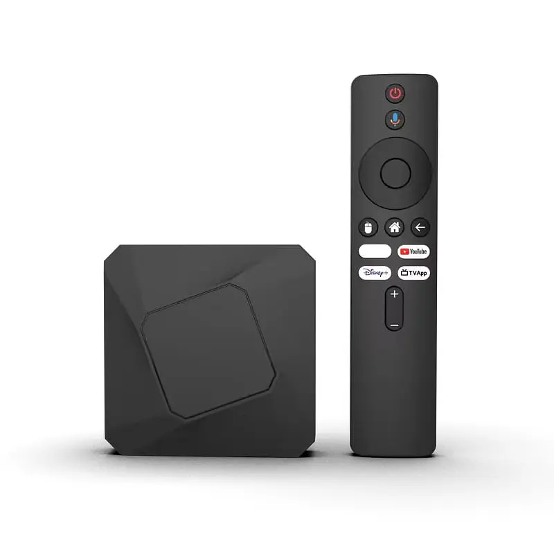 Смарт ТВ приставка Vontar RT-X3 4/32 Гб Android TV 14 Smart Box - фото 3