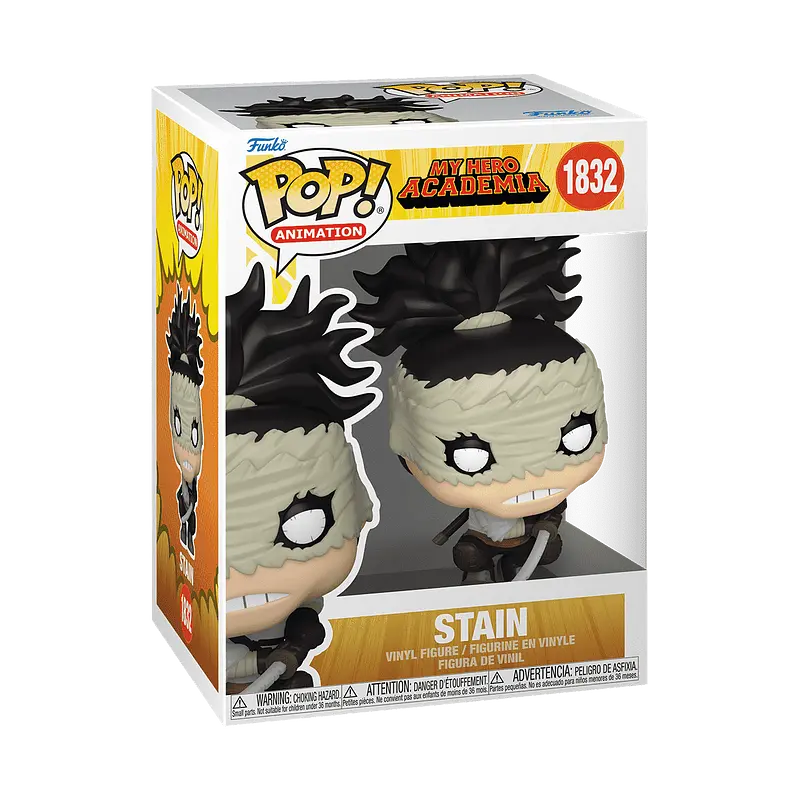 Фігурка Funko Pop Фанко Поп Моя геройська академія Стейн Stain 10 см Anime MHA S 1832 - фото 3