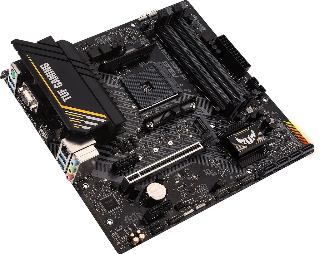 Материнская плата TUF GAMING A520M-PLUS II sAM4 A520 4xDDR4 HDMI DP D-Sub mATX Asus teh0019067 - фото 7