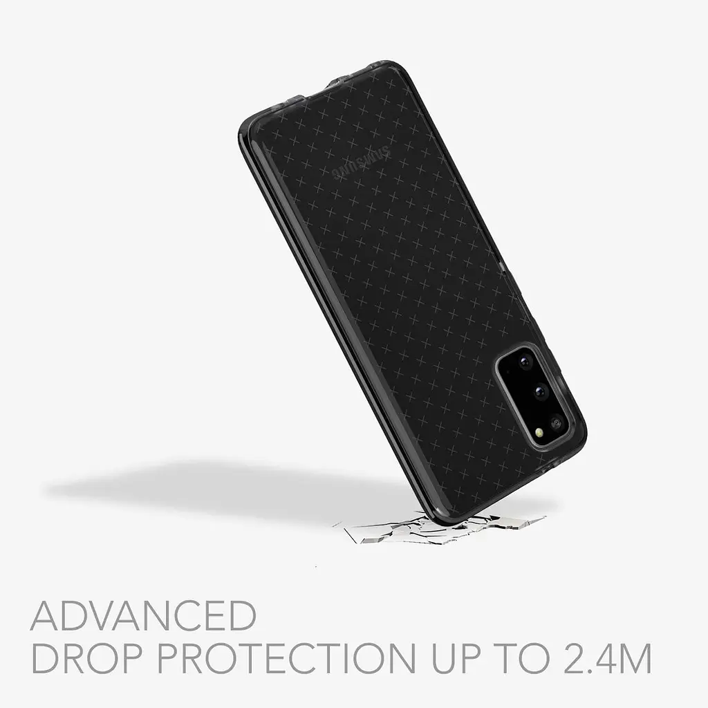 Оригінальний протиударний чохол Tech21 Evo Check для Samsung Galaxy S20 Black - фото 10