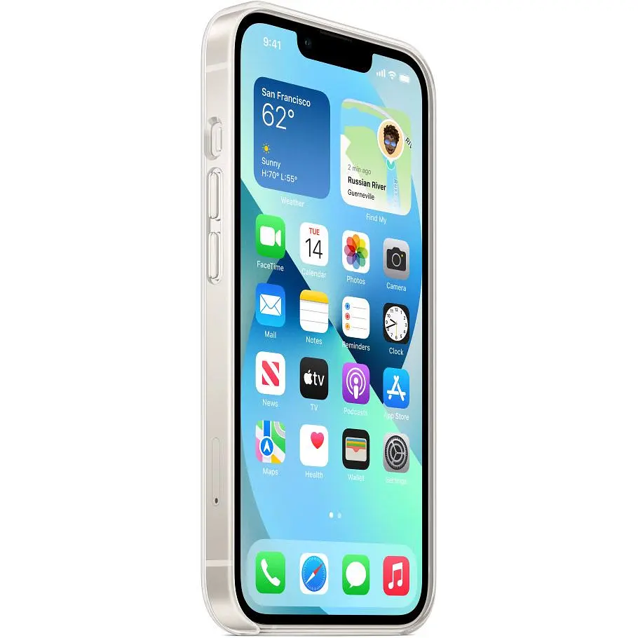 Чохол Clear Case with MagSafe для Apple iPhone 13 Transparent AA [82647] - фото 5